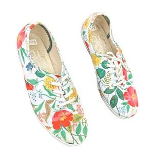 Keds x Rifle Paper Co. Garden Party Floral Lace Sneakers Women's Size 8.5